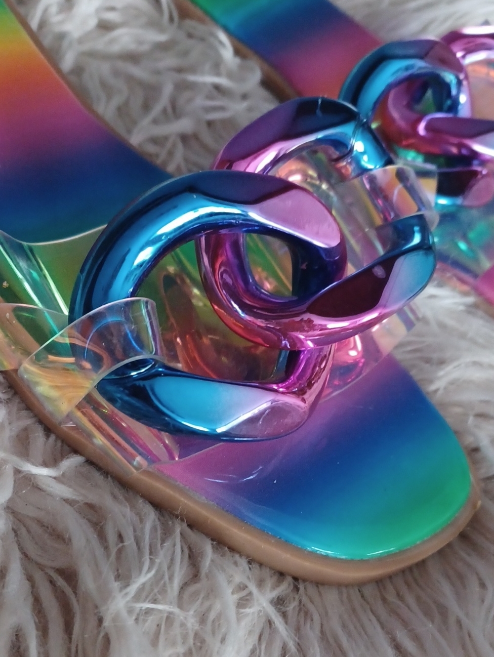 London Rag Colorful Sandals - Picture 2 of 11